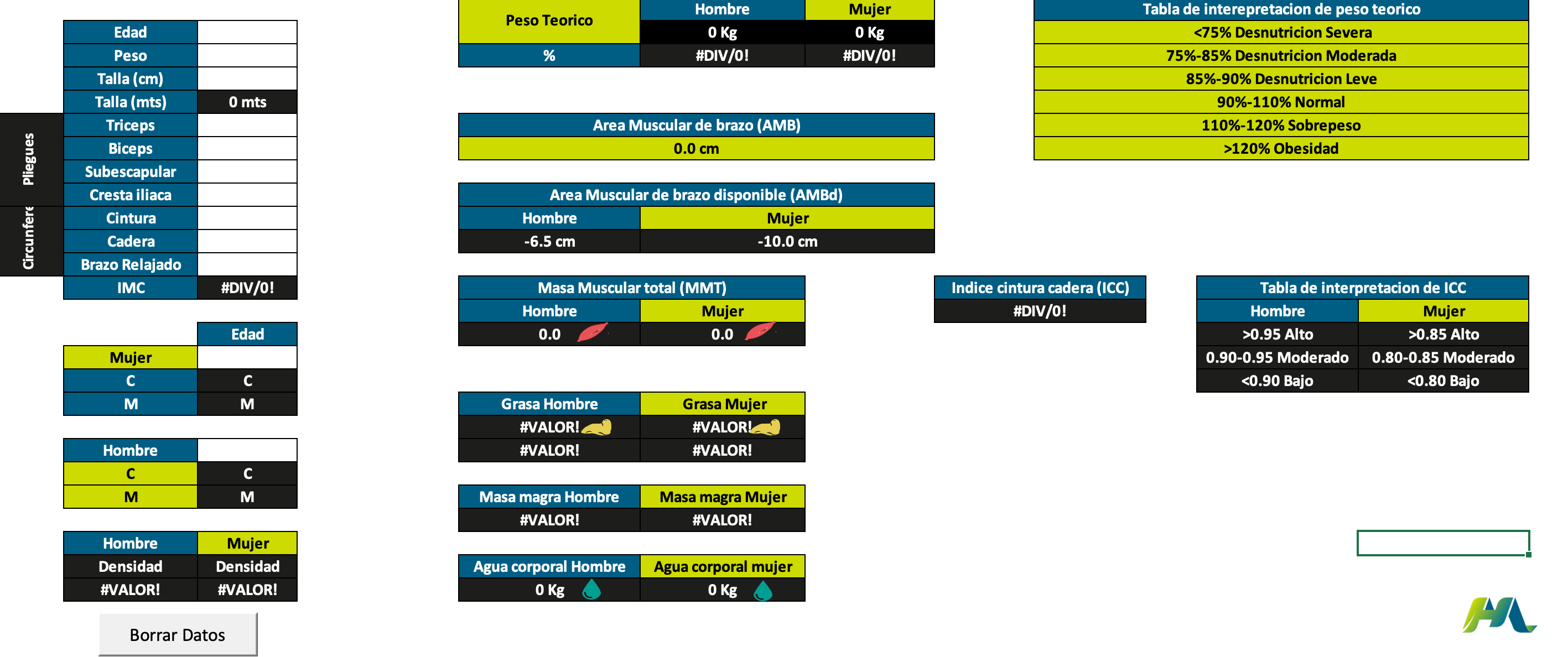 🧠 Plantillas profesionales para Nutriólogos, Estudiantes y Entrenadores