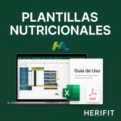 🧠 Plantillas profesionales para Nutriólogos, Estudiantes y Entrenadores