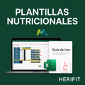 🧠 Plantillas profesionales para Nutriólogos, Estudiantes y Entrenadores